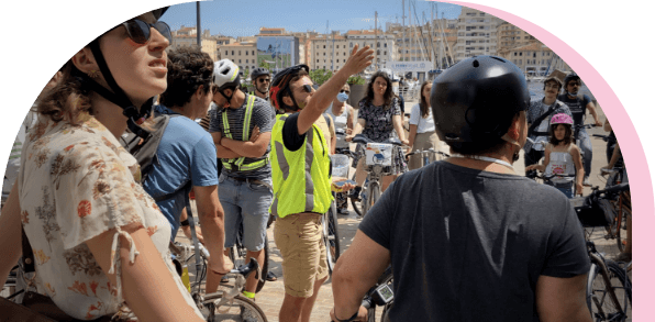 Guided bike ride - Marseille